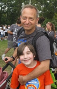 Heath and I Buddy Walk 2012